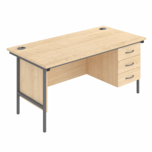 Wilmington Teacher's Desk With Single Pedestal