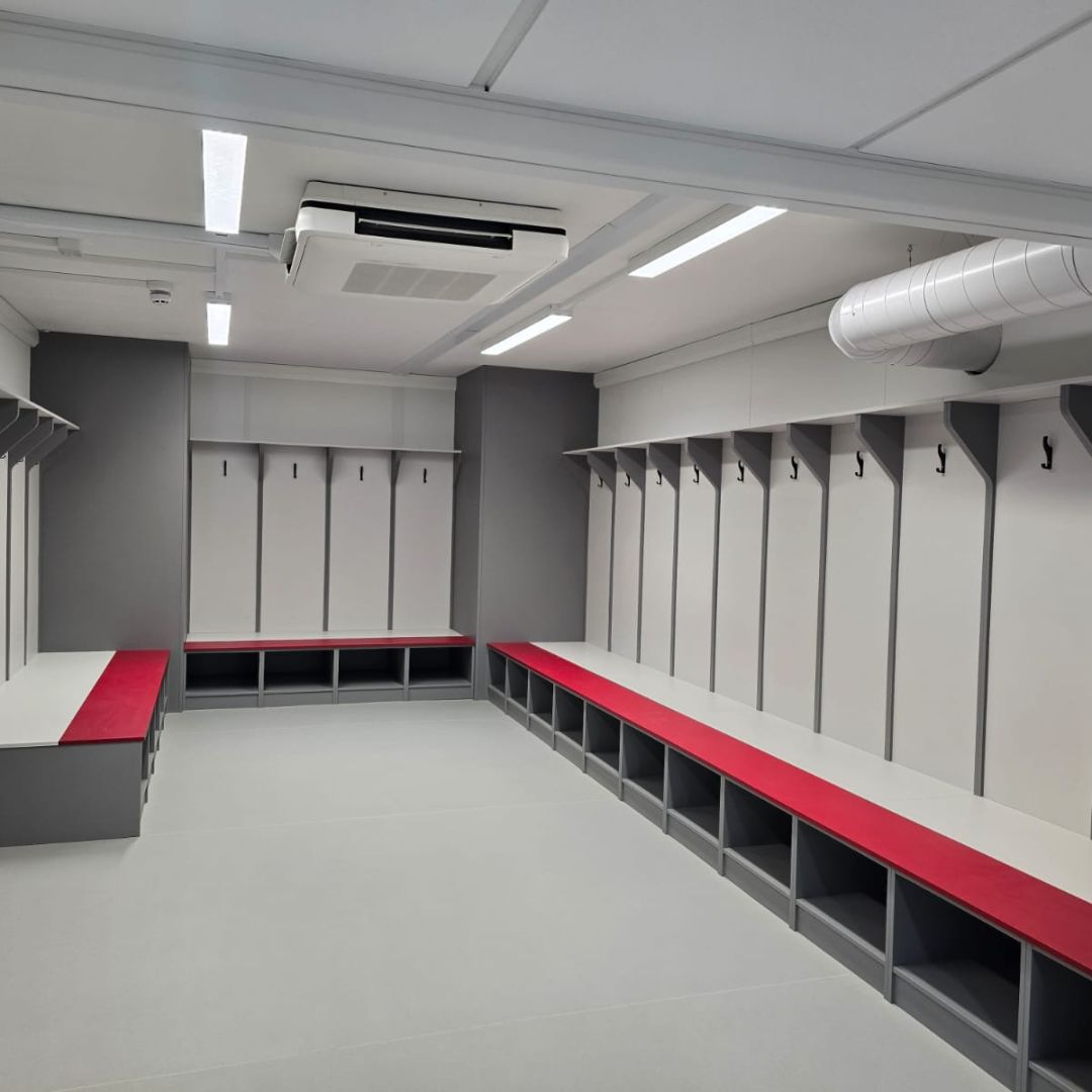 School Changing Rooms Image