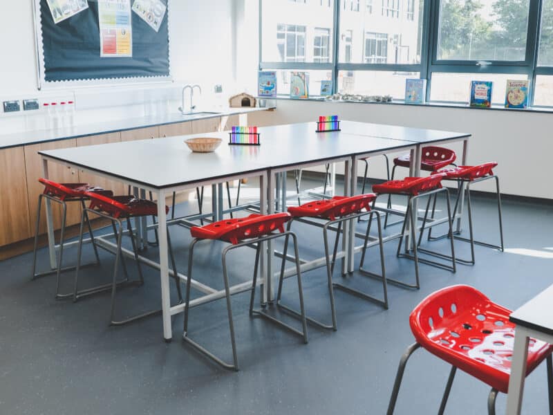 School science laboratory fitout image