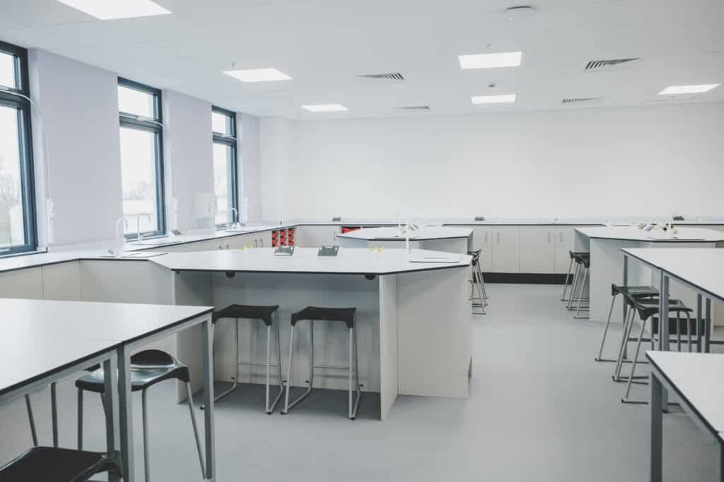 School Science Laboratory fitout image